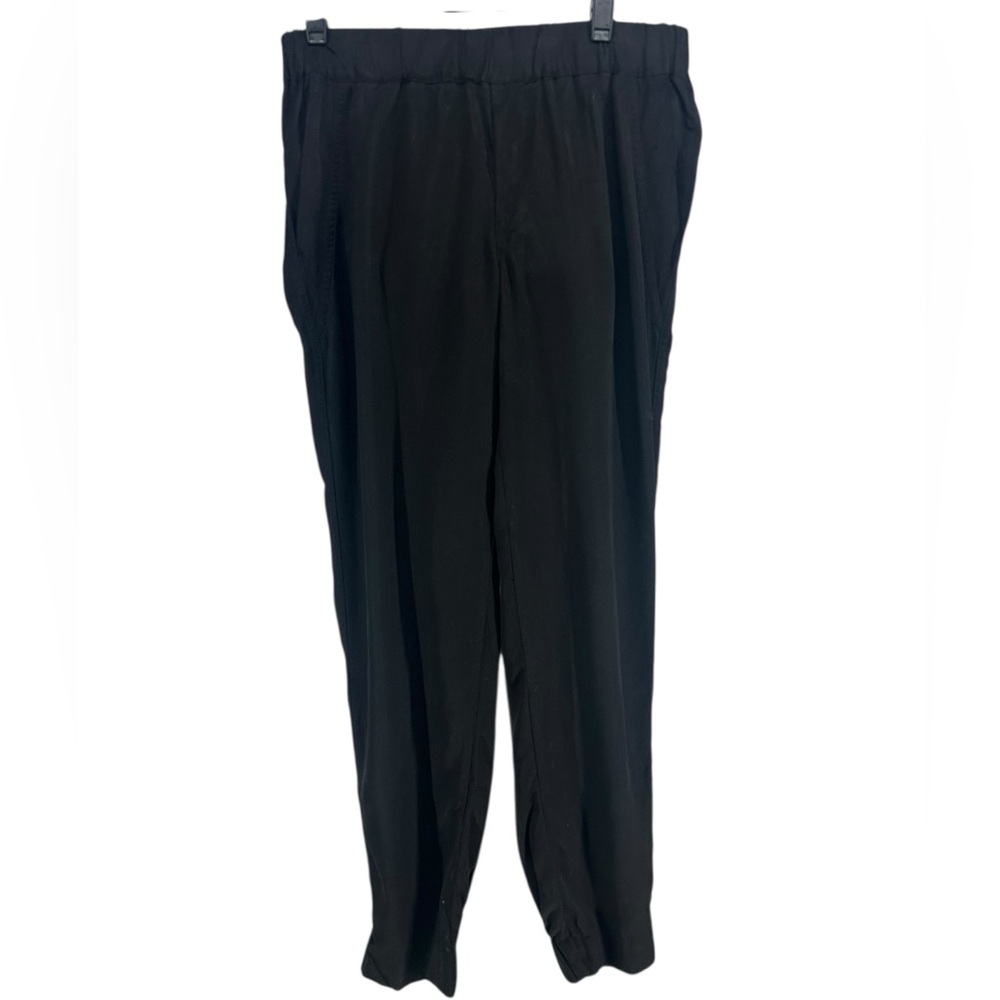 YOUNG, FABULOUS & BROKE / Black Modern Joggers / Small / New With Tags / Boho - Picture 4 of 13